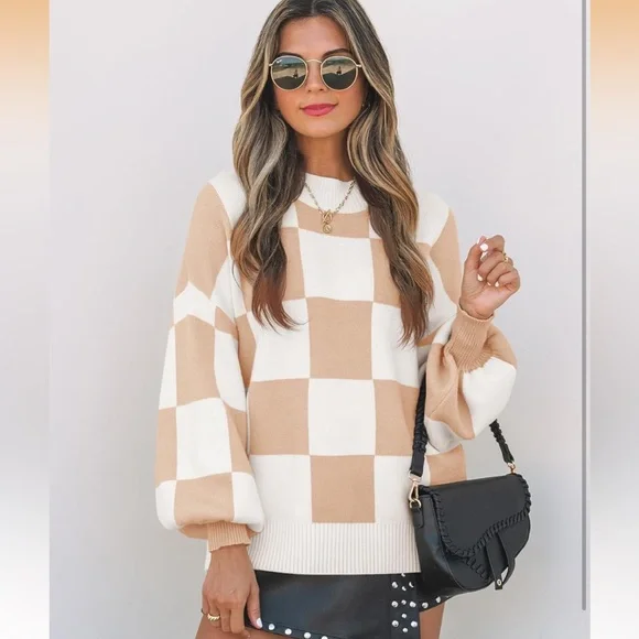 Zesica XL Loose Mockneck Sweater - Picture 2 of 5